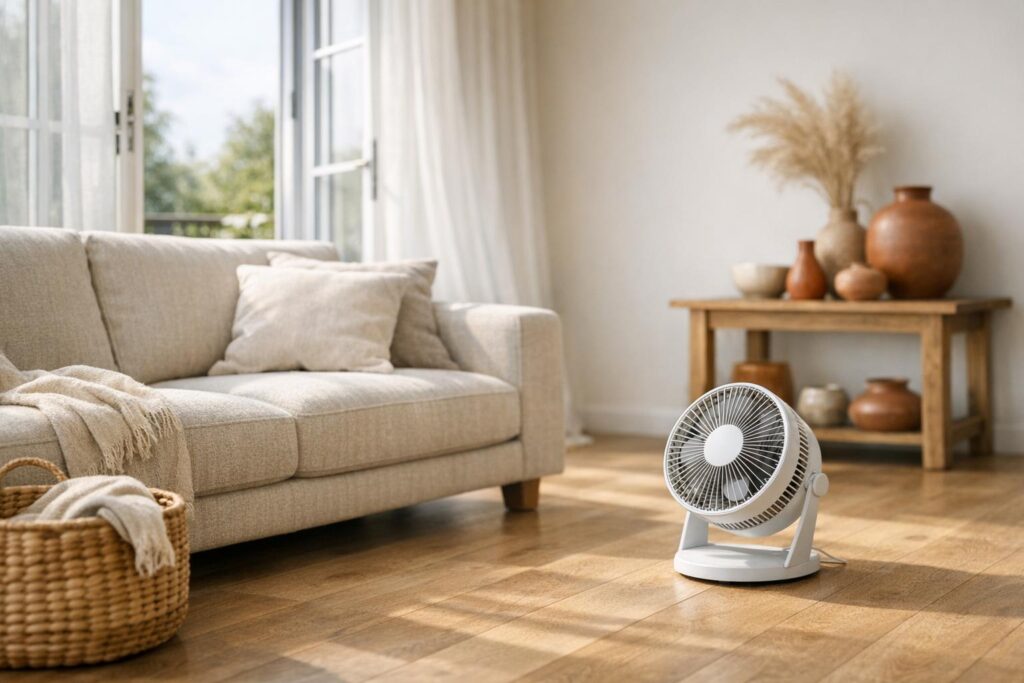 Séchage rapide d’un canapé en tissu après nettoyage