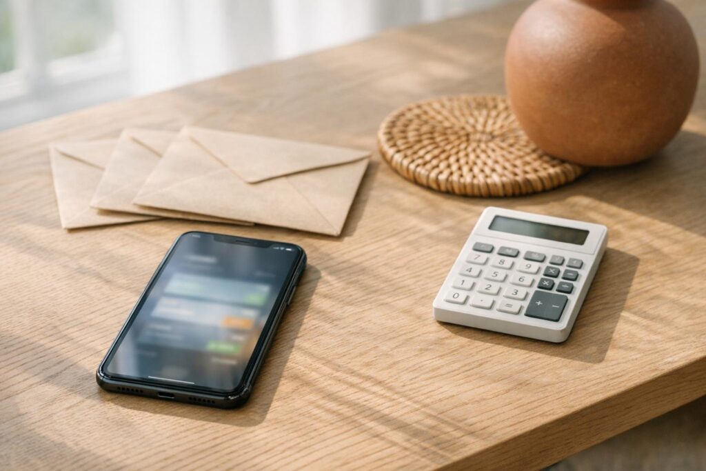 Méthode enveloppes pour suivre son budget maison simplement
