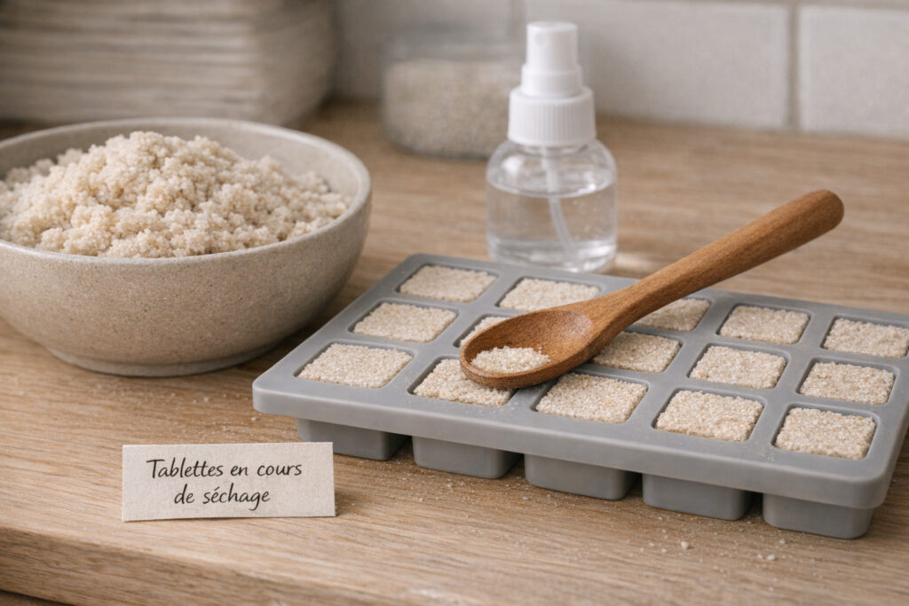 Moule en silicone pour fabriquer des pastilles maison