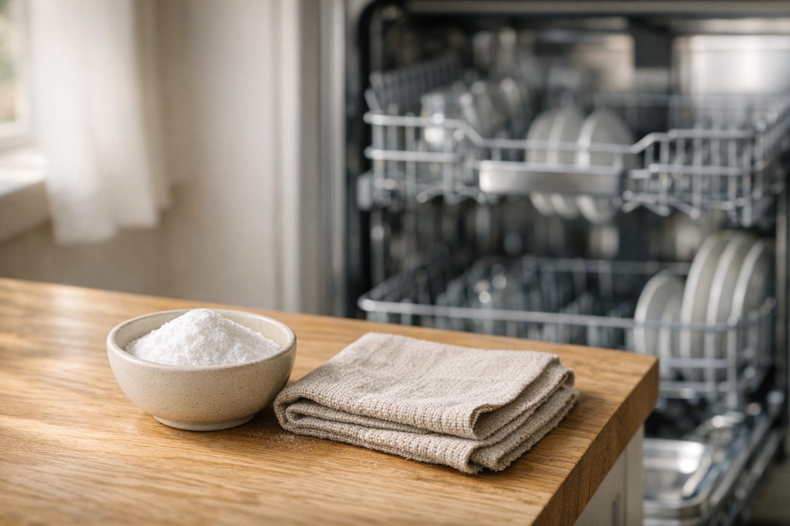 Nettoyer lave-vaisselle bicarbonate : intérieur propre et sans odeur